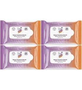 Lux Makyaj Temizleme Mendili Havlu 80 Yaprak (4PK*20)