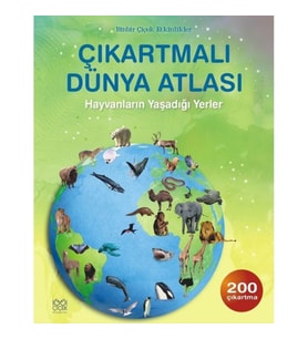 Çıkartmalı Hayvan Atlası - Ruth Brocklehurst