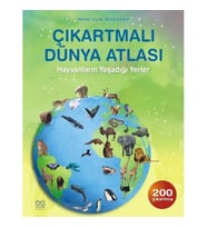 Çıkartmalı Hayvan Atlası - Ruth Brocklehurst
