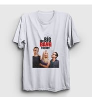 Presmono Unisex Beyaz Cover The Big Bang Theory T-Shirt 181170tt