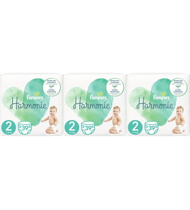 Prima Pampers Harmonie Bebek Bezi Beden:2 (4-8KG) Mini 117 Adet Aylık Ultra Fırsat Pk