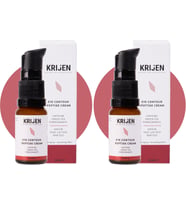 Krijen Eye Contour Kafein, Göz Çevresi Kremi (2 Paketi)