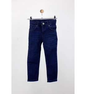 Erkek Çocuk Slim Fit Kot Pantolon Lacivert
