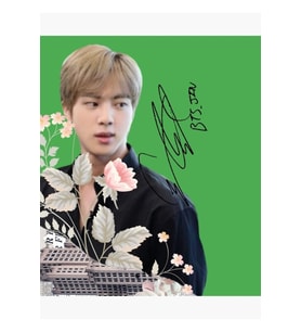 Bts Kim Seok-jin Tablo Ahşap Poster Dekoratif Kod3497