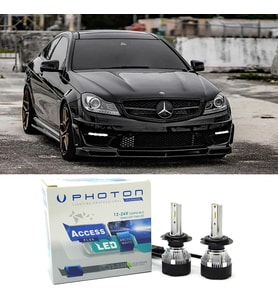 Mercedes C180 W204 Led Xenon Sis Far Ampulü H7 Access Yeni Seri Beyaz 2009-2014