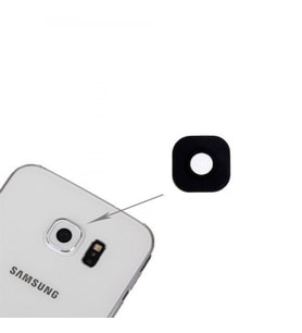 Samsung Uyumlu Galaxy S6 G920F Kamera Camı Siyah
