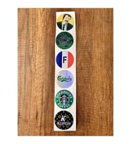 Araç Ön Cam Logosu Hologramlı Yan kapı, Yan Cam Stickerı logo model5