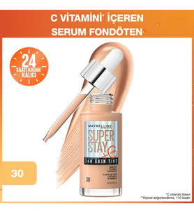 Maybelline New York Super Stay Skin Tint Fondöten - 30