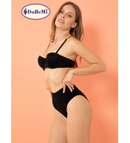 High Waist Seamless Slip  (Siyah)