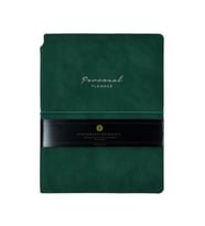 VICTORIA'S JOURNALS 1824 KUKA SOFT KAPAK NOTEBOOK 14.8x21cm A5 80gr.96YP. ÇİZGİLİ DEFTER YEŞİL