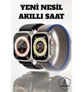 49mm Ekranlı, Kan Basıncı Ve Adımsayar Özellikli Bluetooth Akıllı Saat