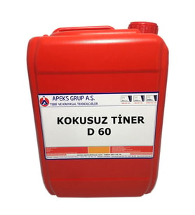 KOKUSUZ TİNER D-60 - 10 Lt