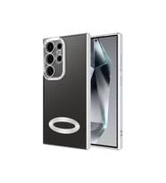 Samsung Galaxy S24 Ultra Uyumlu Kılıf Kamera Korumalı Logo Gösteren Zore Omega Kapak