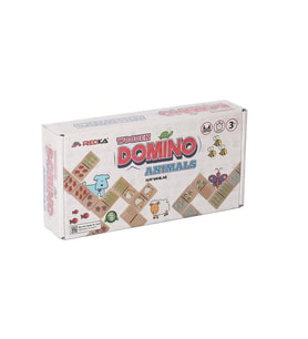 Rd5648 Ahşap Domino Animals