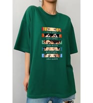 Unisex Cosplay Haikyuu Baskılı T-shirt (Yeşil)