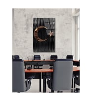 Türk Bayrağı Cam Tablo Modern Ev Ofis Salon Hediyelik Büyük Tablo Duvar Dekoru (Çok Renkli)