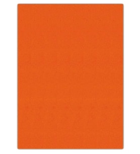 Yapışkanlı Eva 50X70 Turuncu Rulo Şeklinde