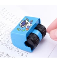 Bölme İşlemi Alıştırma Test Kaşesi Mürekkepli Şeritli, Otomatik Soru Üreten, Matematik Eğitim Aracı,