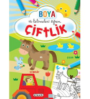 Boya ve Kelimeleri Öğren - Çiftlik
