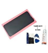 Tkgz Tecno Spark 7T (Kf6P) Uyumlu Lcd Ekran Dokunmatik + B-7000 + Tamir Seti