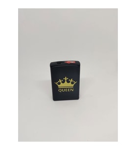 Kaydırmlaı Queen Desenli Rüzgar Çakmağı