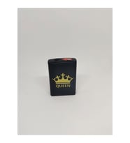 Kaydırmlaı Queen Desenli Rüzgar Çakmağı