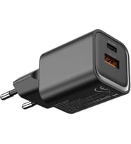 Şarj Adaptörü, MacBook Uyumlu 1.5 Saat Şarj Süresi, USB ve Type-C Portlu