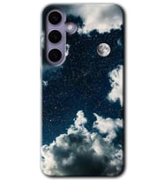 Galaxy S24 Kılıf HD Desen Baskılı Kılıf - Gece Gökyüzü