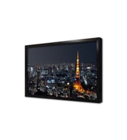 Paris Gece Çerçeveli Mdf Tablo