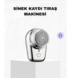 Mini Tıraş Makinesi – Taşınabilir, Şarjlı, Hassas Kesim, Modern Ve Dayanıklı Tasarım