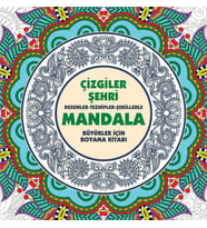 Çizgiler Şehri - Mandala (Büyükler İçin Boyama)