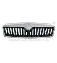 1Z0853661A668A Panjur Ön Komple Krom Çıtalı - Octavia 2009-2013 -Facelıft-