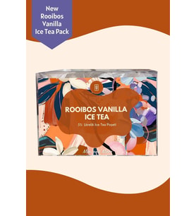 Rooibos Vanilla Ice Tea Pack - Soğuk Çay Paketi, 5x20 gr