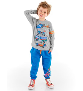 Rescue Team Erkek Çocuk T-shirt Pantolon Takım