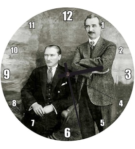 Cakatablo Mustafa Kemal İsmet İnönü Duvar Saati