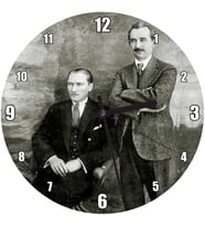 Cakatablo Mustafa Kemal İsmet İnönü Duvar Saati
