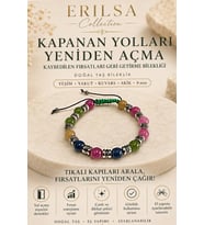 Sertifikalı Kapanan Yolları Açma Kaybedilen Fırsatları Geri Getirme Bilekliği - Yeşim Yakut Kuvars