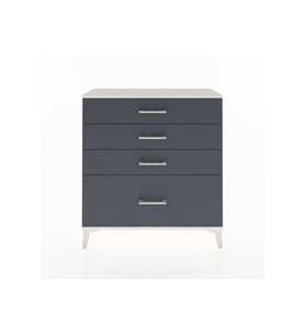 Arges Şifonyer 4 Çekmeceli 88x30x96 Aytaşı-Antrasit