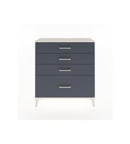 Arges Şifonyer 4 Çekmeceli 88x30x96 Aytaşı-Antrasit