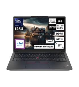 Lenovo Thinkpad E14 G6 Ultra 5-125U 48 -GB DDR5 512 GB SSD Intel Graphics 14" Wuxga Freedos Notebook 21M7002PTXHMF20
