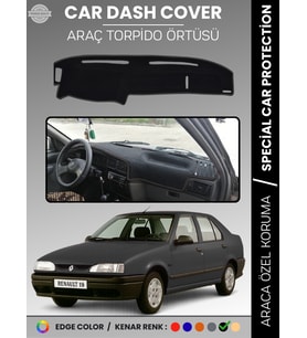 RENAULT 19 Torpido Örtüsü Ön Göğüs Koruma Torpido Koruma Araca Özel Tam Uyum Kaymaz Kolay Montaj