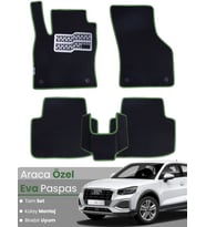 AUDİ Q2 (2020-2024) Uyumlu EVA Paspas Tam Set–Araca Özel,Su Geçirmez,Hızlı ve Kolay Montaj
