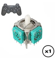 1 Adet PS3 Analog Motor Playstation 3 Kol Tamiri 3D Joystick PS3 Motor Yedek Parça (Yeşil)