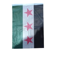 Yeni Suriye Bayrağı Yeşil Bayrağı 128*82 Cm F00005