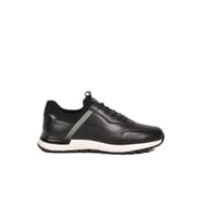 Voyager Lacivert Hakiki Deri Erkek Casual Sneaker Memory Taban Premium Casual Ayakkabı M033 M