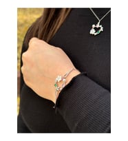 925 Gümüş  Manolya Set
