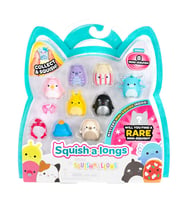 Squish-a-longs 8 Figür + Yüzük Set Seri 3 AL0027