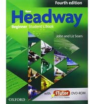 New Headway Beginner Student's Book + Workbook + CD 4th Edition