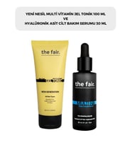 the fair. Multi Vitamin Jel Tonik 100 ml ve Hyalüronik Asit Nemlendirici Cilt Bakım Serumu 30 ml