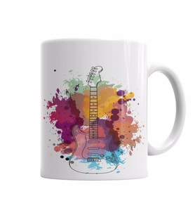 Strato Gitar Kupa Bardak Porselen